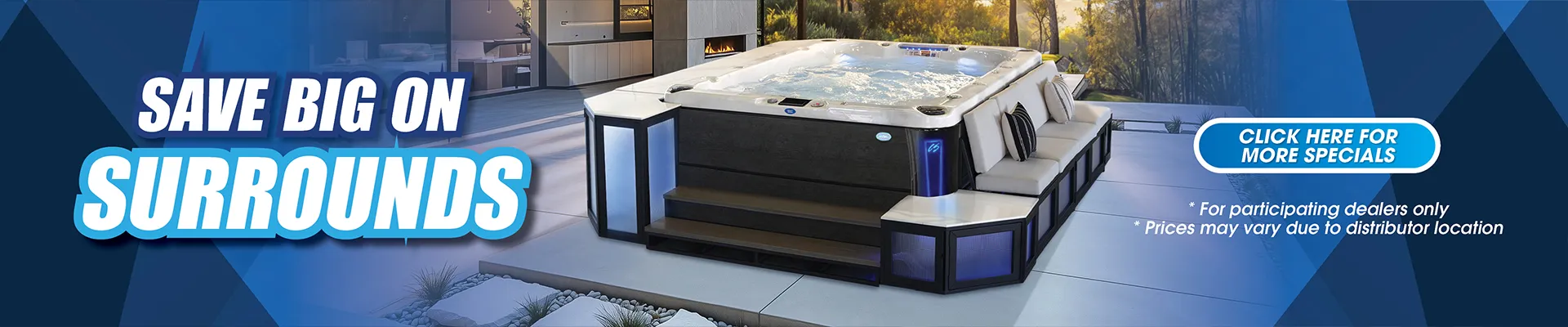 Calspas hot tub being used in a family setting - Sarasota